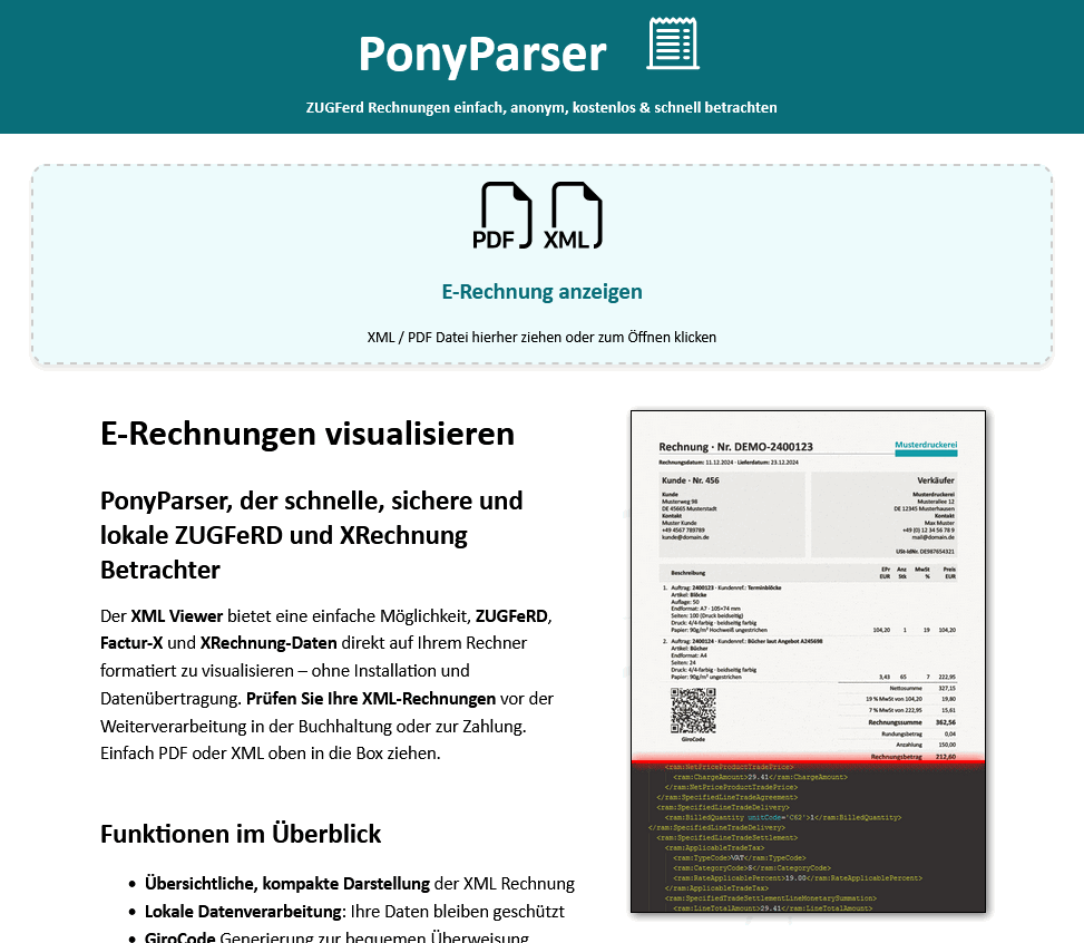 E-Rechnung